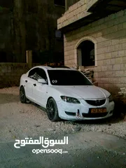 1 Mazda 3 2008 مشطوب ع الحرق