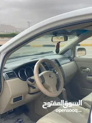  6 للبيع نيسان تيدا خليجي 2013 1800 cc نظيفه جدا جدا