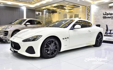  2 Maserati GranTurismo Sport ( 2018 Model ) in White Color GCC Specs