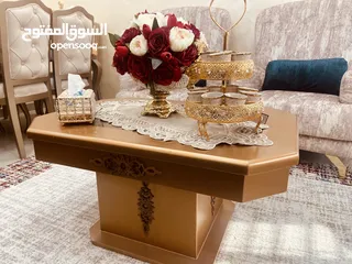  6 ‏طقم كنب صالة الضيوف جديد بحالة ممتازة