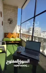  6 شقة للبيع مع اطلالة دائمة بسعر مميز