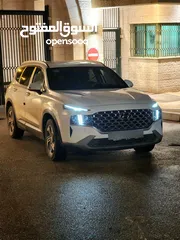  4 هنداي سنتافي  2020 ترخيص 2020  4/2 عداد 56 الف  2200cc