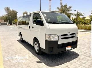  4 Toyota Bus For Rent باص للإيجار