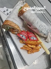  4 مطعم شاورما جاهز وشغال