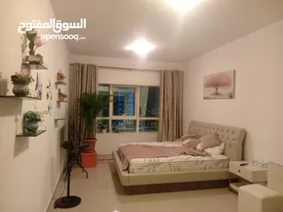  1 غرفه وصاله مفروشه بالكامل في ممزر  الخان الشارقه للايجار الشهري