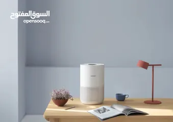  1 منقي الهواء A8 عالي الكفاءة جهاز تنقية الهواء من الغبار دخان حبوب اللقاح