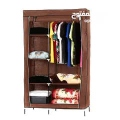  2 عرض 2 خزانة ملابس متنقلة ( شحن في جميع الإمارات) portable foldable storage