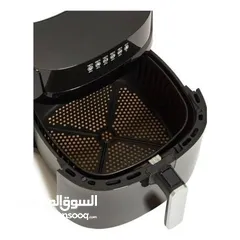  3 Wansa Air Fryer, 6.5 L, 1800W, AF9005T-GS – Black