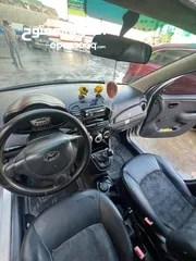  4 هيونداي i10 2009 قطارة بنزين لقطه وبسعر مغري جدا
