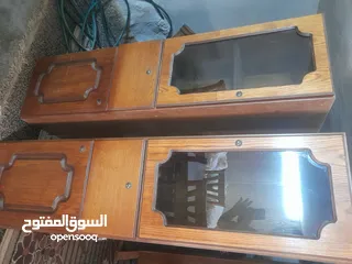  7 بوفيه تفصيل مستعمل للبيع بحاله الوكاله وزاوايا صالون