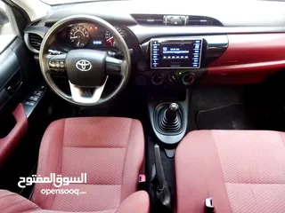  8 Toyoya Hilux manual pickup, 2018