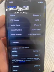 4 ايفونXللبيع  اذا شرًا ما بقصر معك