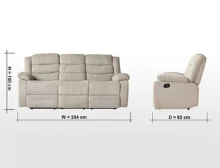  8 Recliner sofa