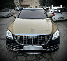  21 مرسيدس s500 موديل 2006 محوله 2019 مايباخ