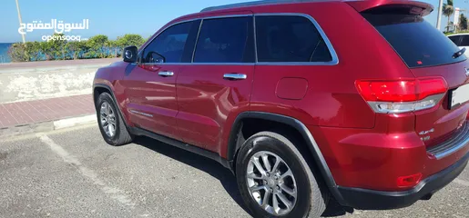  6 Jeep Grand Cherokee (Limited) - Red, Model 2015 millage 130,000, GCC specs, well maintained.