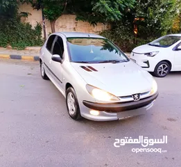  9 بيجو 206 موديل 2005 اتوماتيك فحص كامل