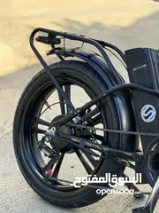  2 بسكليت كهرباء عجل عريض مغنيسيوم
