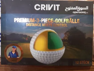  7 كرة الجولف crivit »12x crivit premium 3-cings golf balls المسافة كرة الجولف كرات الغولف الاحترافية