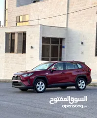  4 تويوتا راف فور هايبرد LE 2021 دفع رباعي وارد خليجي بحالة الوكالة