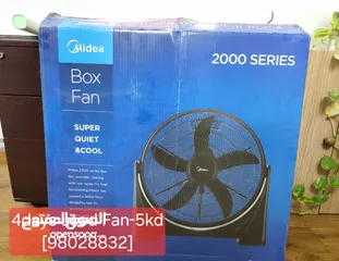  1 BOX FAN (WALL MOUNT)