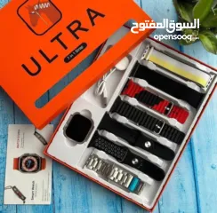  4 ساعة Ultra و7 أحزمة بجودة ممتازة  السعر 130 شيكل