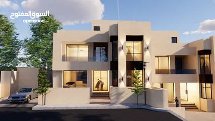  4 فيلا للبيع مساحة صغيرة 250م بمنطقة الظهير بتصميم عصري مميز وتشطيبات فاخرة (شركة خلف واشتي للإسكان)
