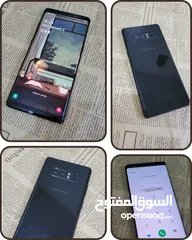  7 وجبنا المعدووم        Samsung Galaxy Note 8        جلاكسي نوت 8..فرايزون   باللون الاسود والرماادي