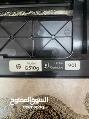  13 طابعة hp officejet 4500  تدعم التصویر اللوني وسکانر ممتازة مستعملة تدعم التصوير ونسخ الصور متوفرة