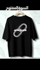  1 تيشرت Awake. اوفر سايز                         350ج