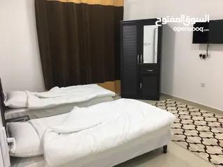  9 Furnished rooms behind City Center Al-Maalah (for daily and monthly rent)