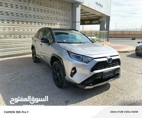  1 Toyota RAV4 Hybrid 2020 XSE lithium battery /فحص اتوسكور b+/ بانوراما اعلى صنف