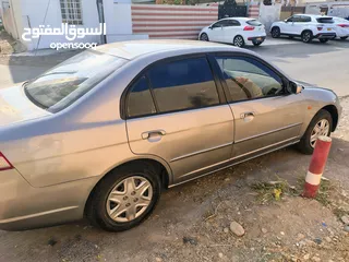  3 Honda civic 2003 model golden color good condition