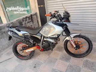  2 دراجه ادفنشر للبيع متور 400سي سي