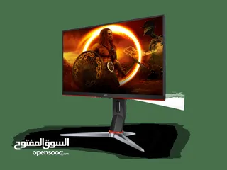  4 شاشة كمبيوتر ألعاب 24G2SP  23.8’’ AOC GAMING MONITOR