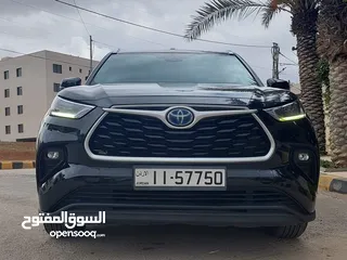  3 تويوتا هايلاندر 2021 فحص فل الفل بفتحه لون اسود ملوكي فحص كامل بسعر مغري قابل للبدل