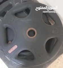  4 طارات فتحه اولمبي و حماله اوزان للبيع