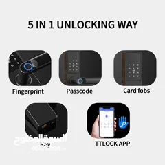  4 Smart Lock - Your Secure Access Solution قفل ذكي - حلاً آمنًا للوصول الذكي