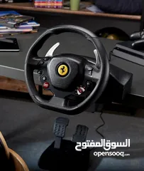  1 Thrustmaster T80 Ferrari 488 GTB Edition Racing Wheel (عليه خصم)