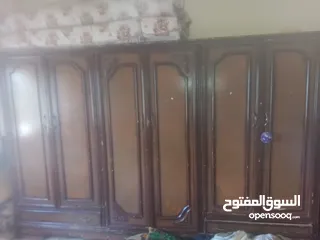  2 غرفه نوم خشب لاتيه 18مع تخت مجوز
