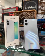  4 مستعمل ايام Samsung A06 رام  8 و 12 جيجا 64 و 128 أغراضة والكرتونه الأصلية متوفر توصيل
