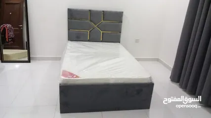  1 brand new single bed with mattress available
