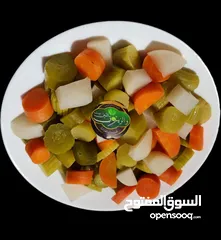  7 زيتون ومخللات جمله