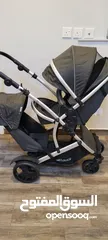  3 Hauck Double Pushchair and carseat