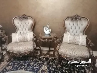  4 كنب مستعمل للبيع بحال الوكاله