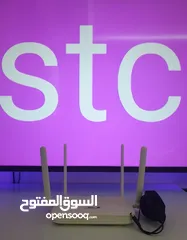  4 مودم هواوي الياف ( فايبر ) شركة STC السعودية