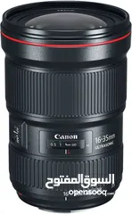  4 new Canon 16-35mm lens