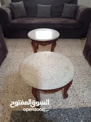  3 عرض لمدة 24ساعه طقم كنب مودرن وطاولات رخام  سعر مميز