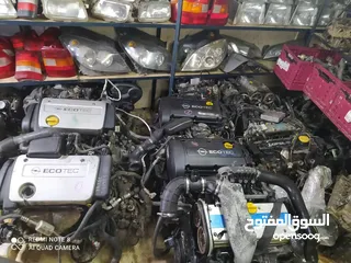  18 محلات سائر قرقش لبيع قطع الغيار الاوبل و يوجد قسم ميكانيك جديد ومستعمل قطع بدي وقطع ميكانيك