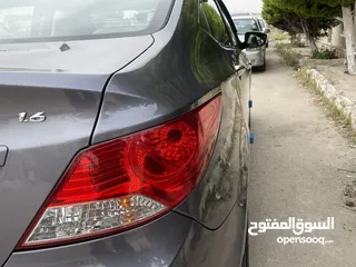  13 هونداي أكسنت موديل 2013  ماتور 1600cc فحص 7جيـــد