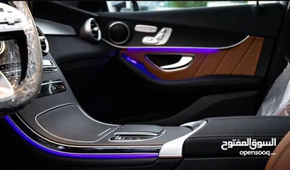  9 مرسيدس GLC300e وكاله كرت ابيض وعلى كفالة غرغور موديل 2022